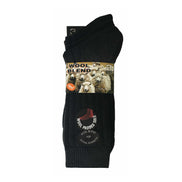 Mens Winter Warm Wool Blend Hiking Socks for Boots (Multipack Options)