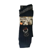 Mens Winter Warm Wool Blend Hiking Socks for Boots (Multipack Options)