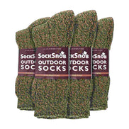 Mens Winter Warm Wool Blend Hiking Socks for Boots (Multipack Options)