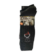 Mens Winter Warm Wool Blend Hiking Socks for Boots (Multipack Options)