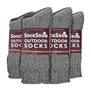Mens Winter Warm Wool Blend Hiking Socks for Boots (Multipack Options)