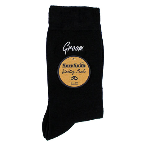 Mens Wedding Socks for Groom Groomsman Best Man Father of the Groom and Bride
