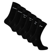 6 Pairs Mens Wedding Socks in Black and Navy with a Giftbox