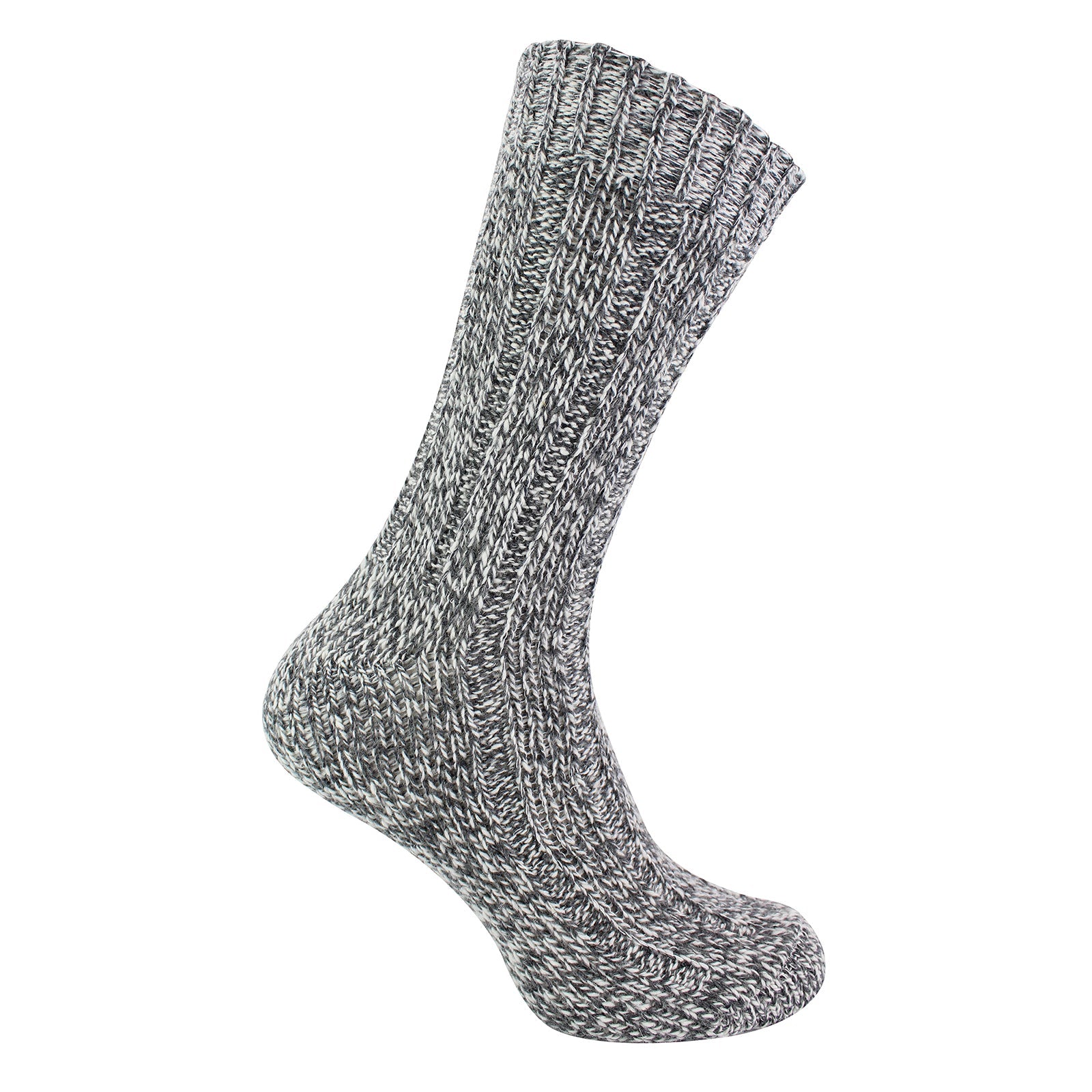 3 Pack Men's Warm Ribbed Knitted Wool Work Boot Socks