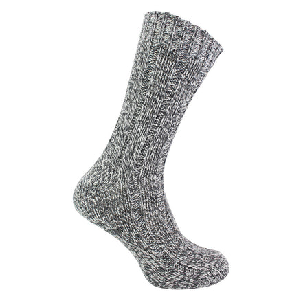3 Pack Men's Warm Ribbed Knitted Wool Work Boot Socks