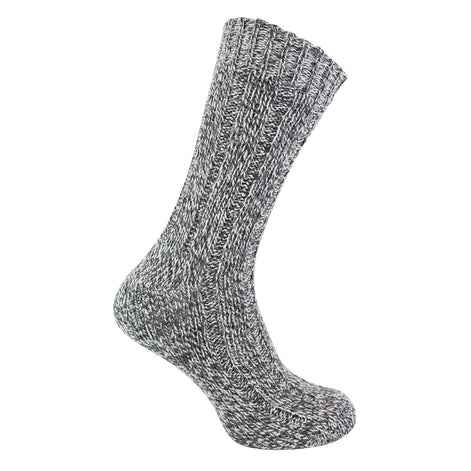3 Pack Men's Warm Ribbed Knitted Wool Work Boot Socks