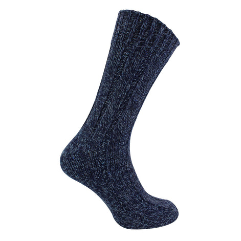 3 Pack Men's Warm Ribbed Knitted Wool Work Boot Socks