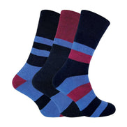 3 Pack Men's Cushioned Anti Blister Dual Layer Hiking Socks