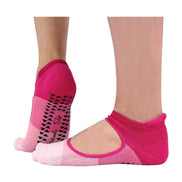 2 Pack Ladies Non Slip Grip Low Cut Invisible Pilates Yoga Socks