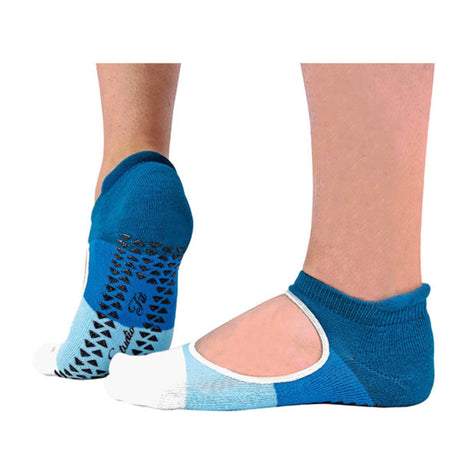 2 Pack Ladies Non Slip Grip Low Cut Invisible Pilates Yoga Socks