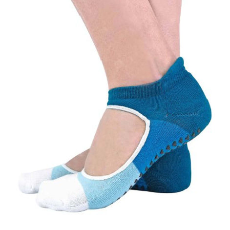 2 Pack Ladies Non Slip Grip Low Cut Invisible Pilates Yoga Socks