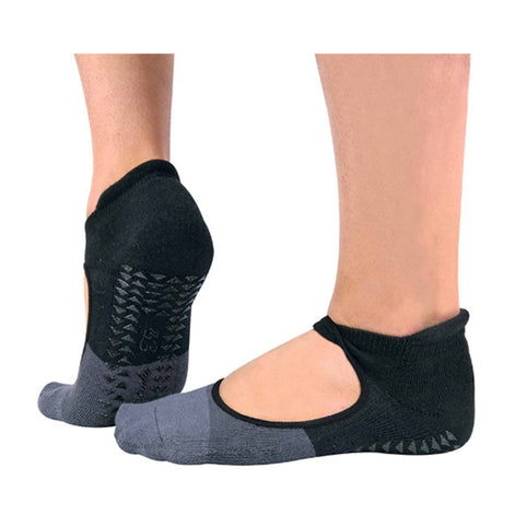 2 Pack Ladies Non Slip Grip Low Cut Invisible Pilates Yoga Socks