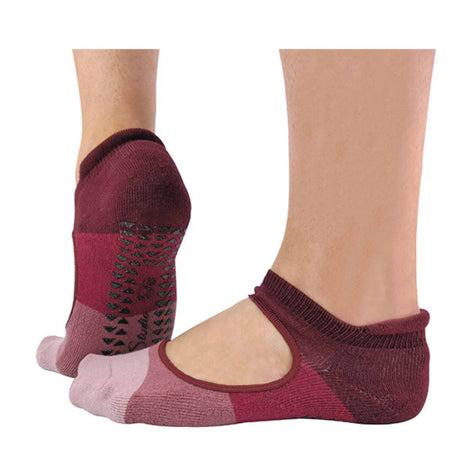 2 Pack Ladies Non Slip Grip Low Cut Invisible Pilates Yoga Socks