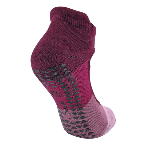 2 Pack Ladies Non Slip Grip Low Cut Invisible Pilates Yoga Socks