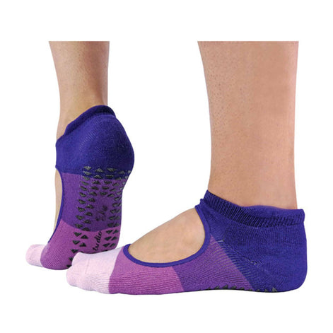 2 Pack Ladies Non Slip Grip Low Cut Invisible Pilates Yoga Socks