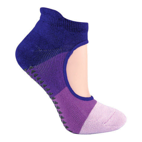 2 Pack Ladies Non Slip Grip Low Cut Invisible Pilates Yoga Socks