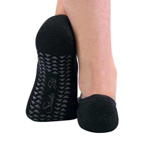 Ladies Cotton Non Slip Yoga Socks with Straps (Multipack Options)