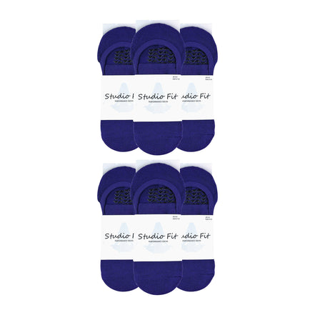Ladies Cotton Non Slip Yoga Socks with Straps (Multipack Options)