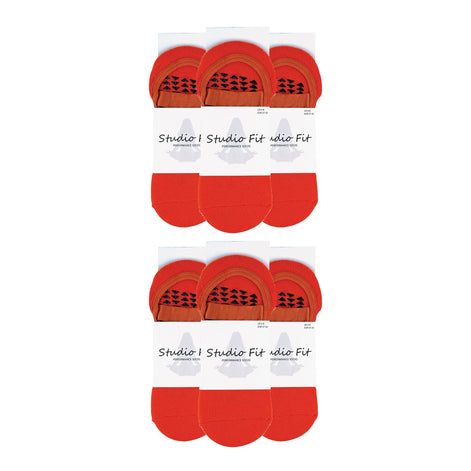 Ladies Cotton Non Slip Yoga Socks with Straps (Multipack Options)