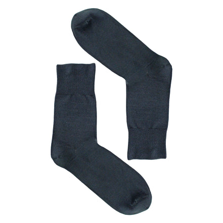 4 Pairs Mens Bamboo Sensory Socks - Soft Seamless All Day Comfort Socks