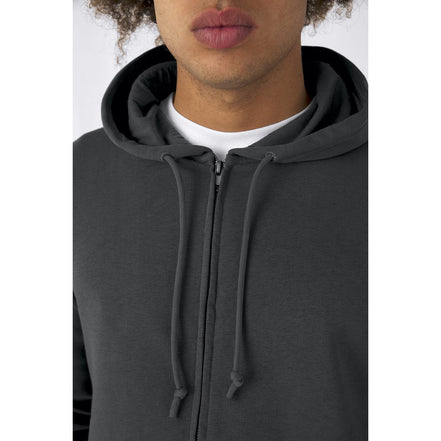 Organic Essential Zipped Hoodie: Men's