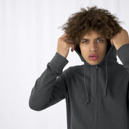 Organic Essential Zipped Hoodie: Men's