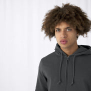 Organic Essential Zipped Hoodie: Men's