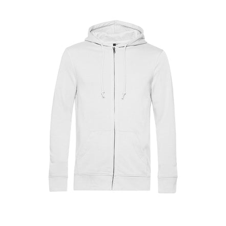 Organic Essential Zipped Hoodie: Men's