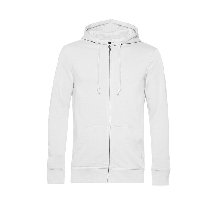 Organic Essential Zipped Hoodie: Mens