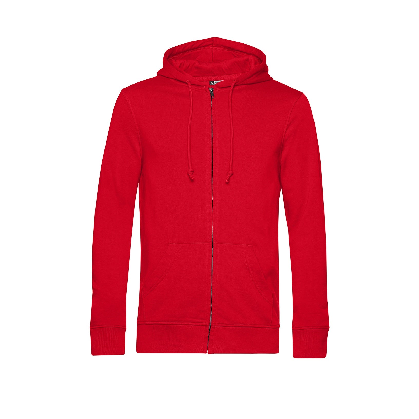 Organic Essential Zipped Hoodie: Men's