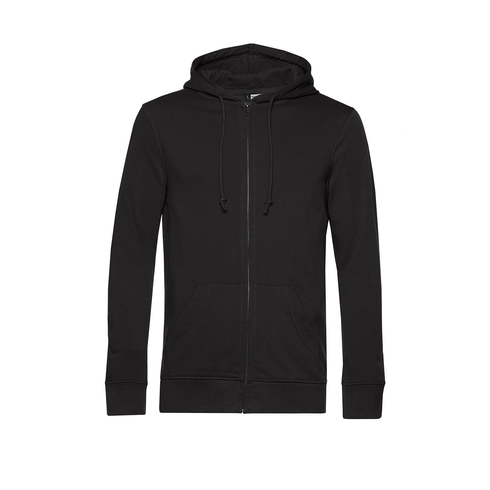 Organic Essential Zipped Hoodie: Men's