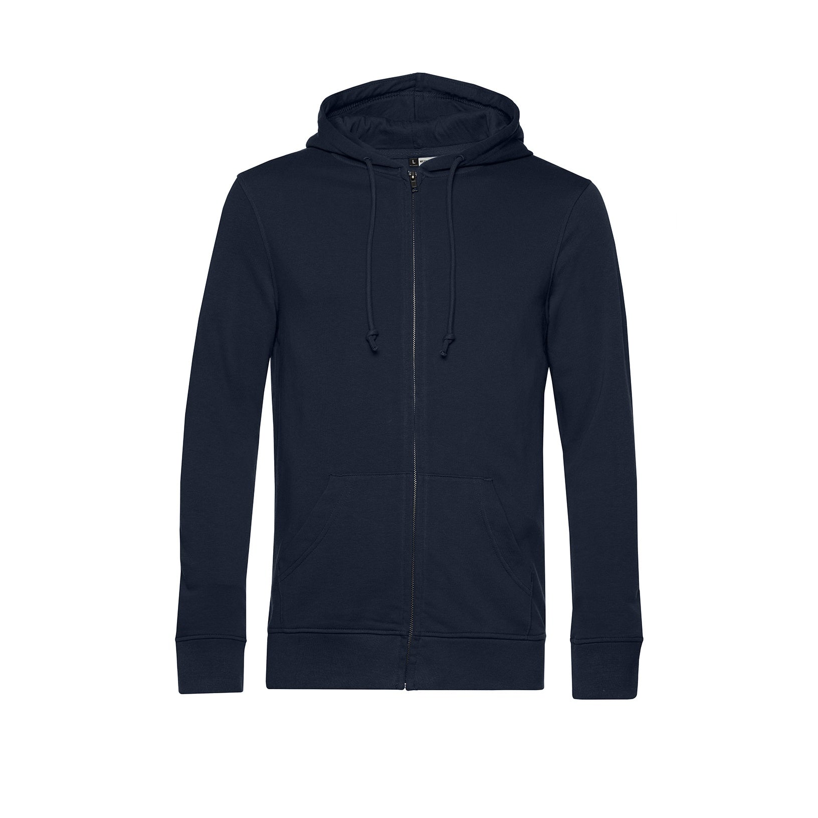 Organic Essential Zipped Hoodie: Men's