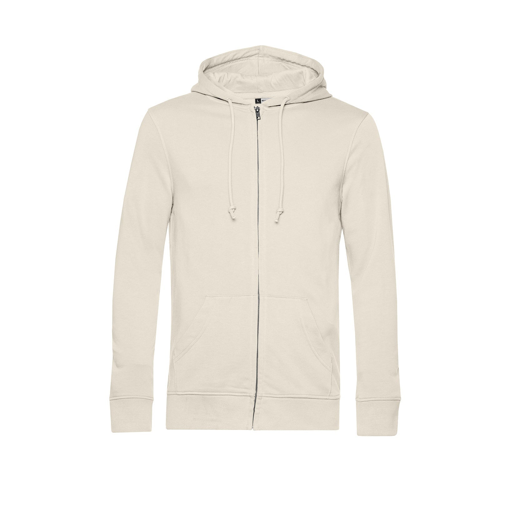 Organic Essential Zipped Hoodie: Men's