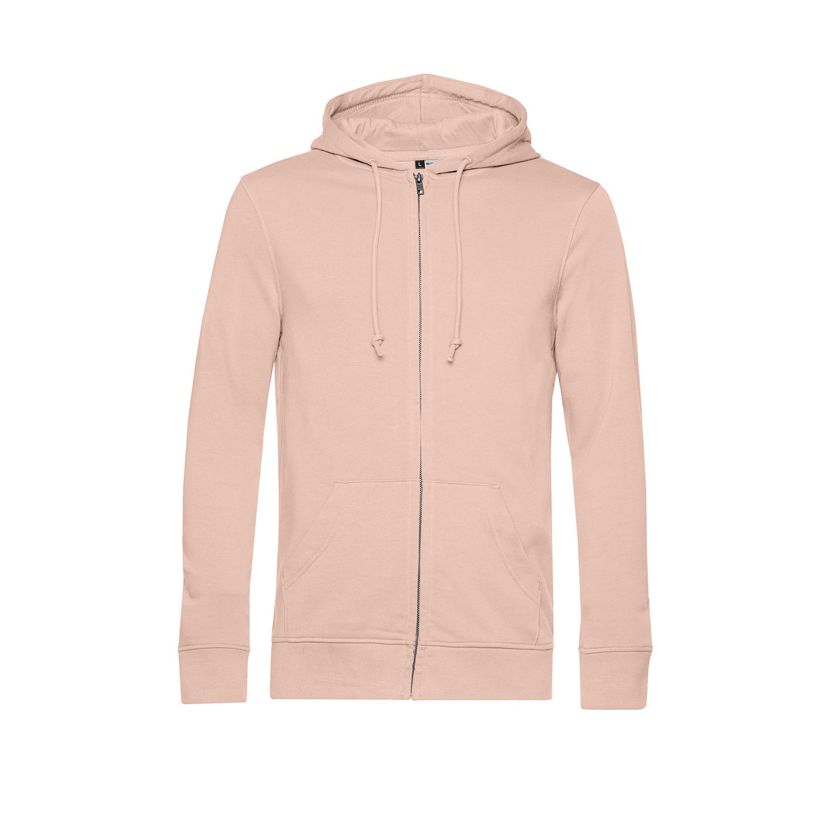 Organic Essential Zipped Hoodie: Men's