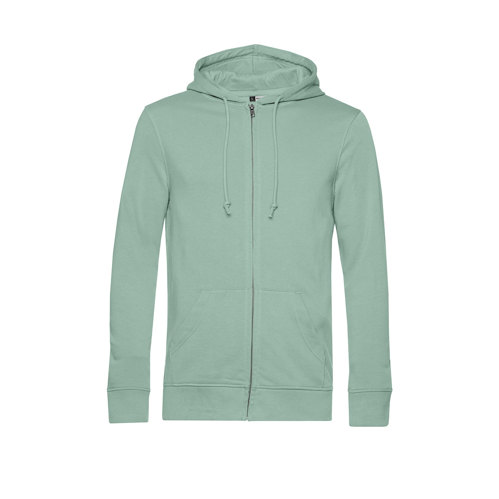 Organic Essential Zipped Hoodie: Men's