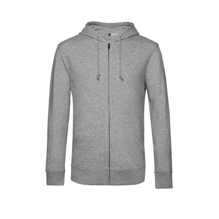 Organic Essential Zipped Hoodie: Men's