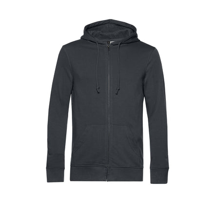 Organic Essential Zipped Hoodie: Men's