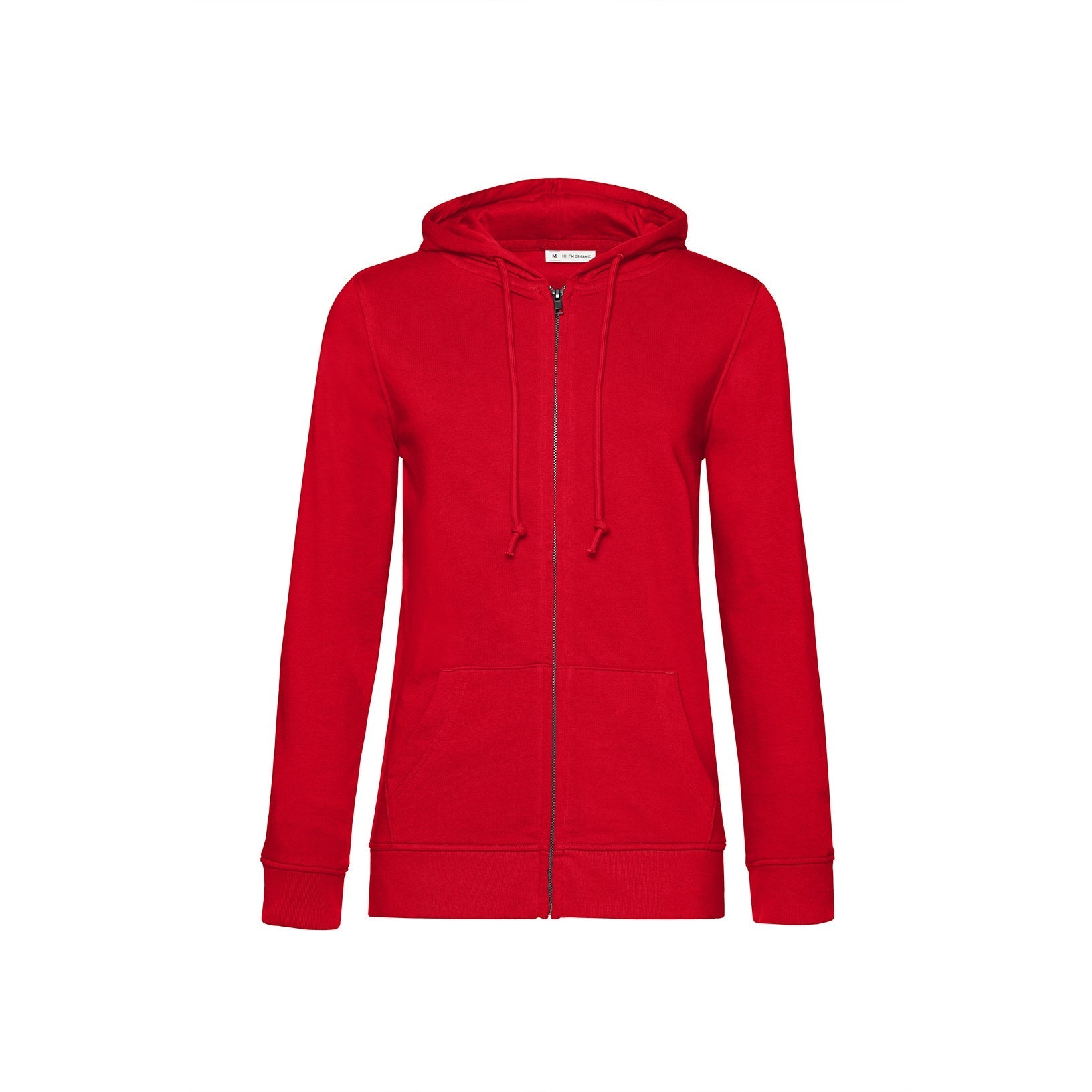 Organic Essential Zipped Hoodie: Women's