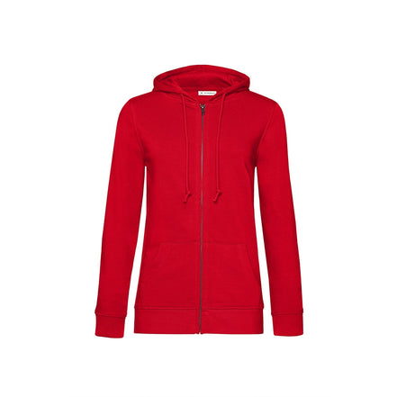 Organic Essential Zipped Hoodie: Women's