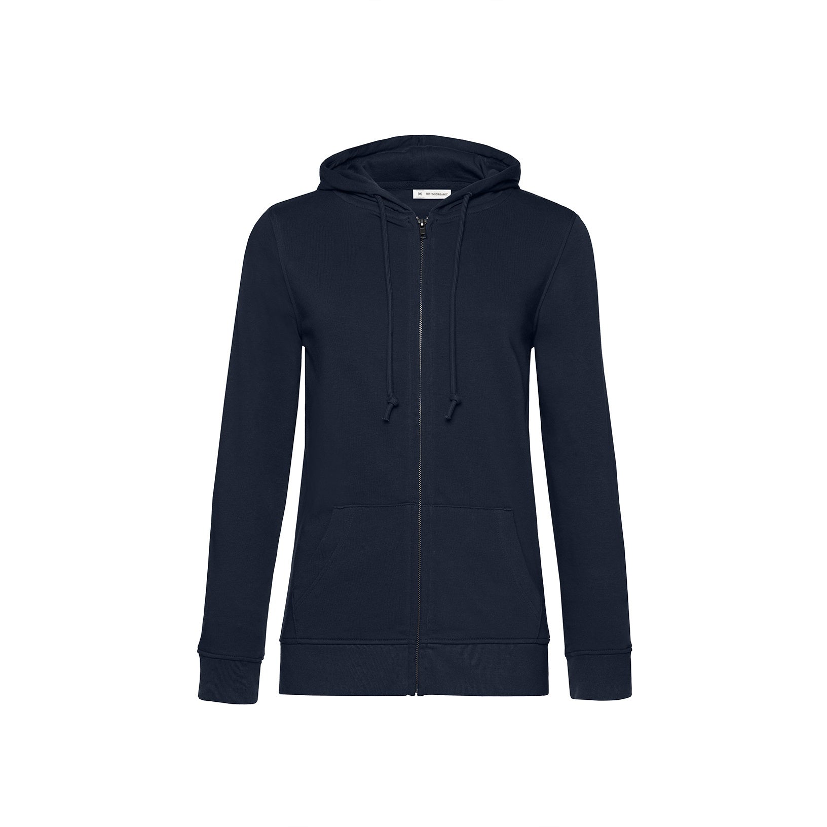 Organic Essential Zipped Hoodie: Women's