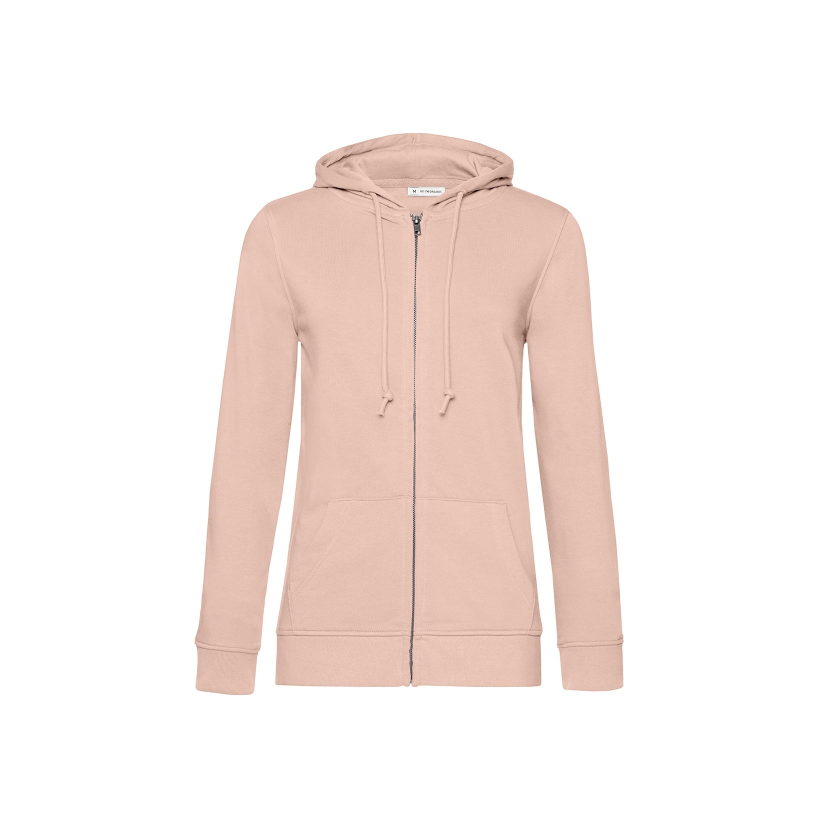 Organic Essential Zipped Hoodie: Women's