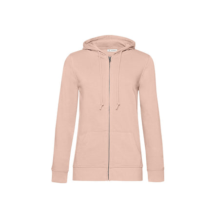 Organic Essential Zipped Hoodie: Women's