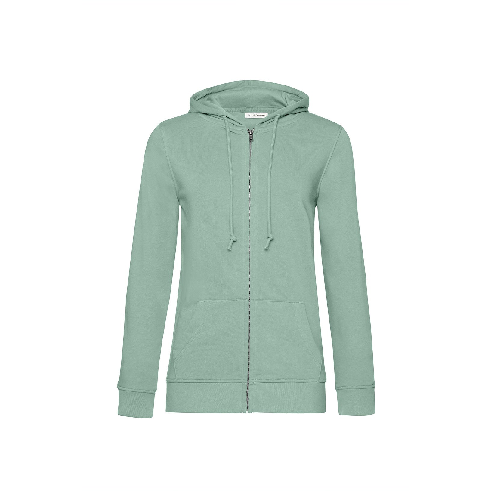 Organic Essential Zipped Hoodie: Women's