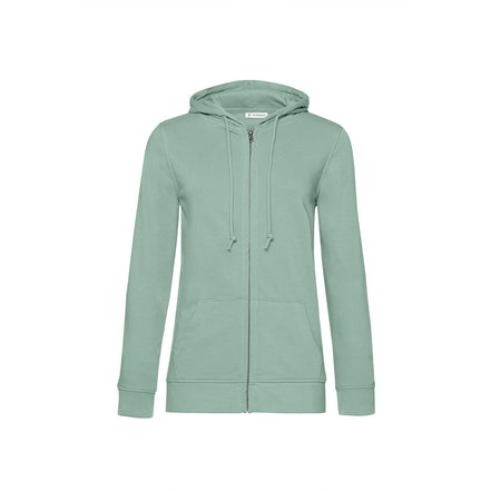 Organic Essential Zipped Hoodie: Women's