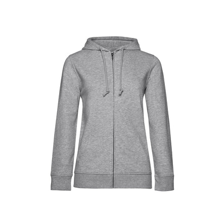 Organic Essential Zipped Hoodie: Women's