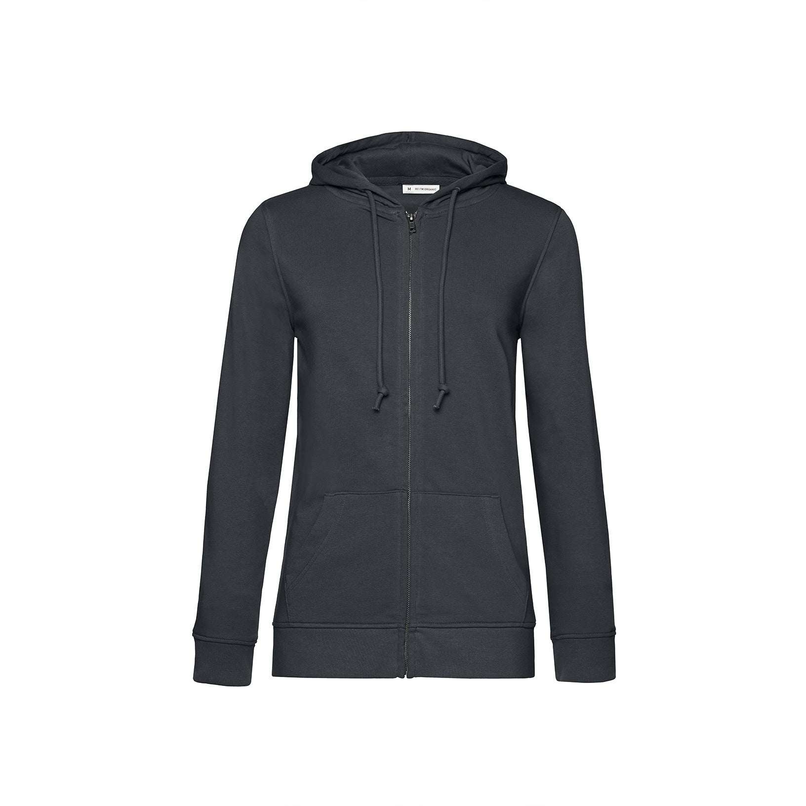 Organic Essential Zipped Hoodie: Women's