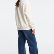 Ivory Weekend Cotton Sweatshirt