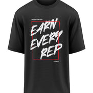 XAPE Weight Warp Oversized Tee - Black