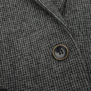 Wsn01 - Women Grey Suit Blazer Waistcoat & Trousers in Tweed Herringbone