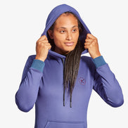 Women's Infrared Hoodie - Grey & Blue
